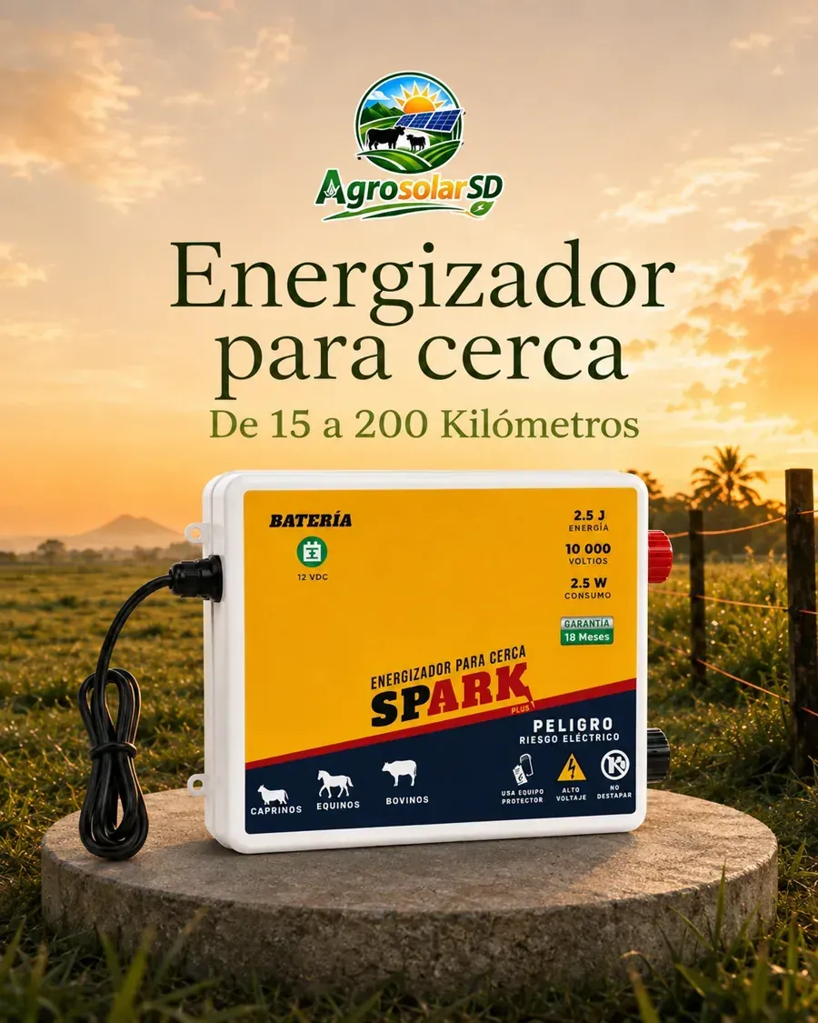 Energizador para cerca SPARK Plus