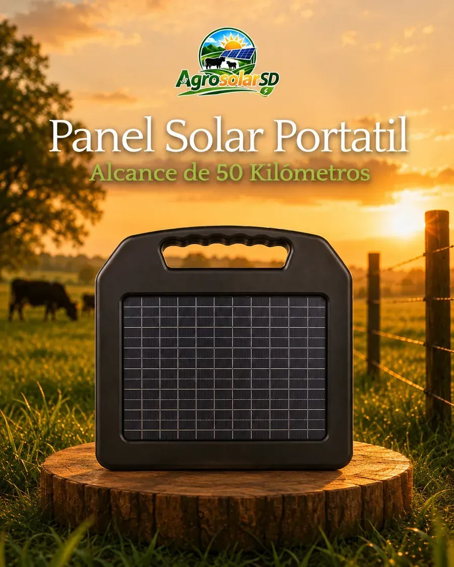 Panel solar portátil (tipo maletín)
